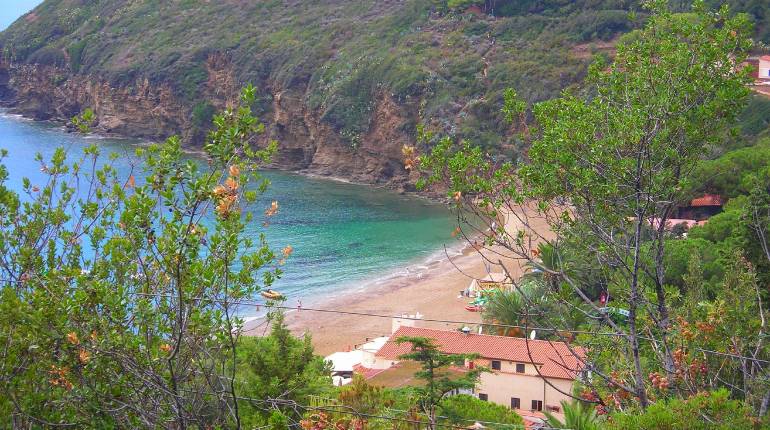 La spiaggia di Pareti