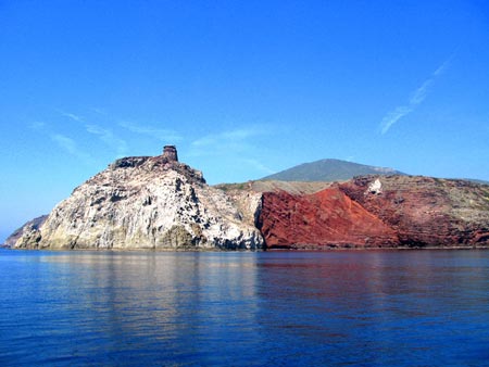Le spiagge dill'isola di Capraia